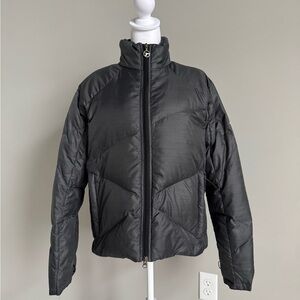 Columbia Titanium Interchange 550 Fill Down Gray Jacket Large